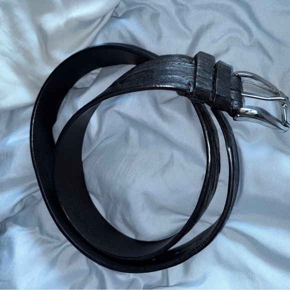 bill lavin Other - Men's Black Leather Belt